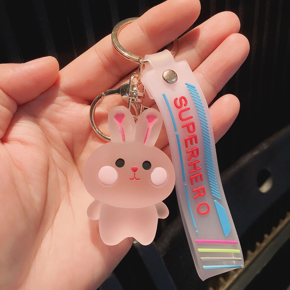 Móc Khóa Hình Động Vật Hoạt Hình Xinh Xắn