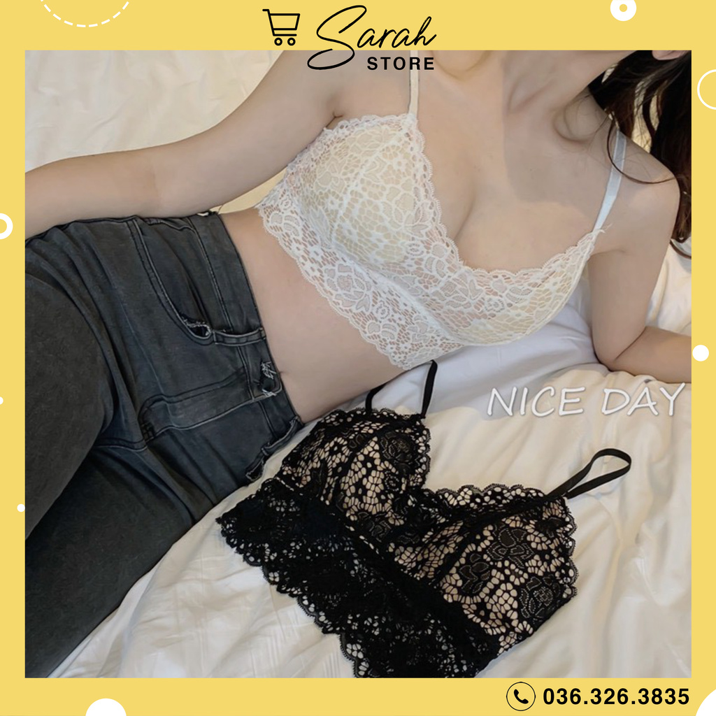 Áo Bra Ren Hoa Áo Ren Sexy Phong Cách Hàn 992