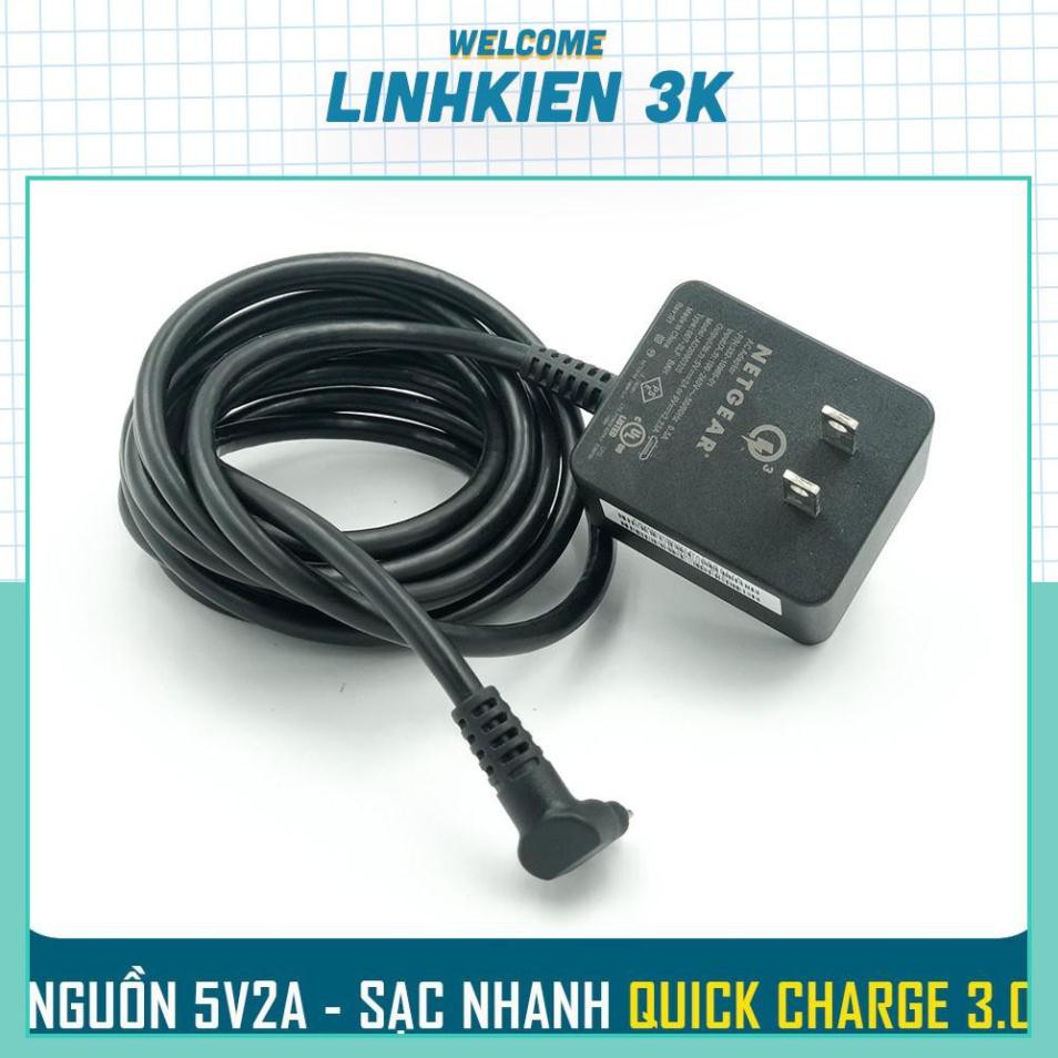 Nguồn Adapter 5V2A MicroUSB - Có sạc nhanh Quick Chager 3.0 ( Hãng Netgear )