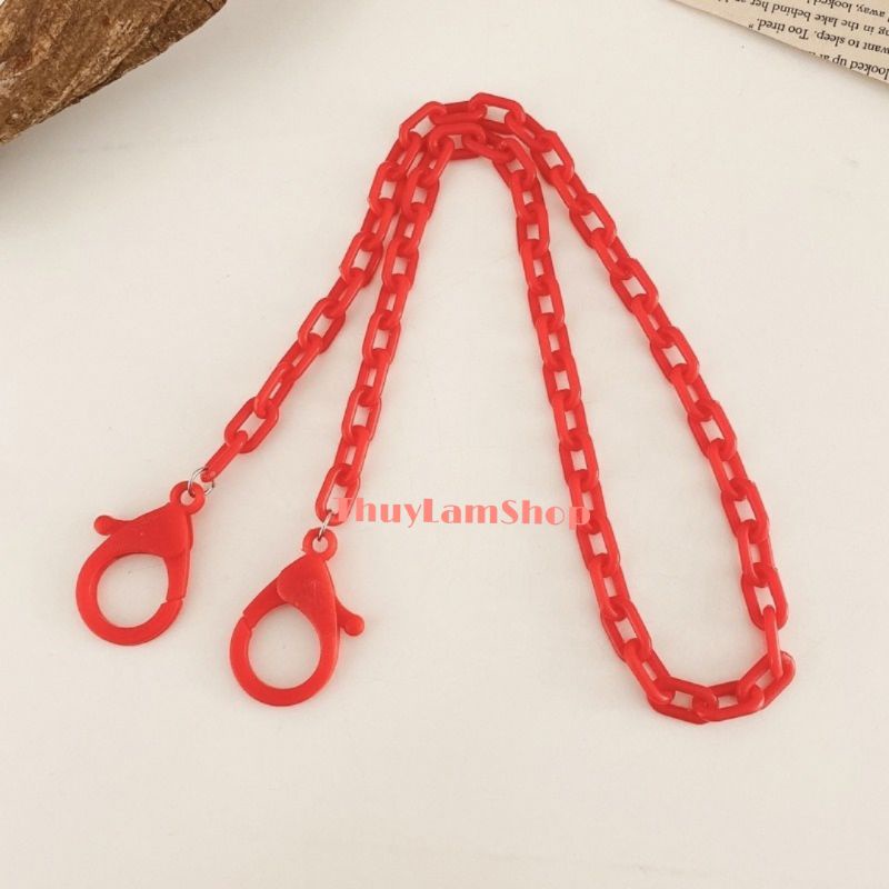 Dây đeo trang trí khẩu trang, kính mắt chống rơi trượt tiện lơi thời trang