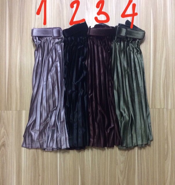 [Đẹp-độc-lạ] chân váy nhung xếp ly | BigBuy360 - bigbuy360.vn