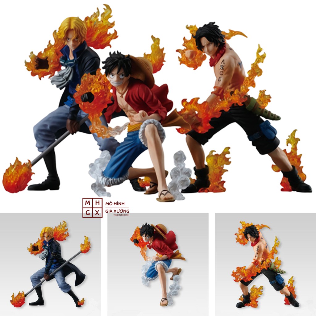 Mô hình  Sabo Tổng tham mưu Trưởng của Quân Cách mạng trạng thái chiến Đấu· One Piece  Cao 15cm - Tượng Figure