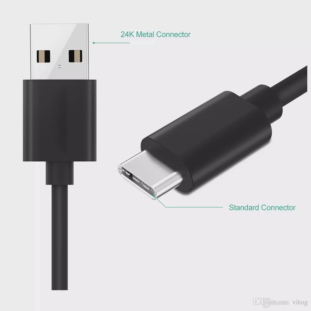 Cáp sạc Vitog cổng USB TYPE-C cho Samsung S10/Huawei P30 Pro