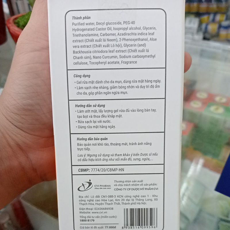 ✅ [Chính Hãng] Decumar advance (Gel rửa mặt giảm nhờn cho da mụn)