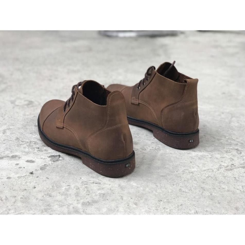 tuan06 Giày cao cổ nam da bò redwing desert boots tuan06