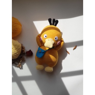 [Thú len Handmade] Vịt vàng Psyduck cao cấp bằng len