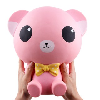 Squishy gấu hồng khổng lồ