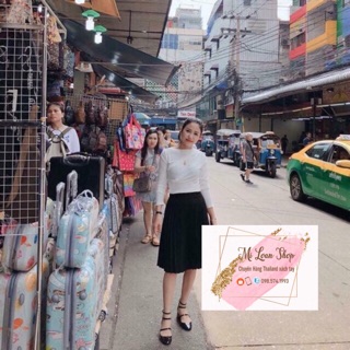 Chân váy xếp ly Thai lan (ngắn, lửng, dài)