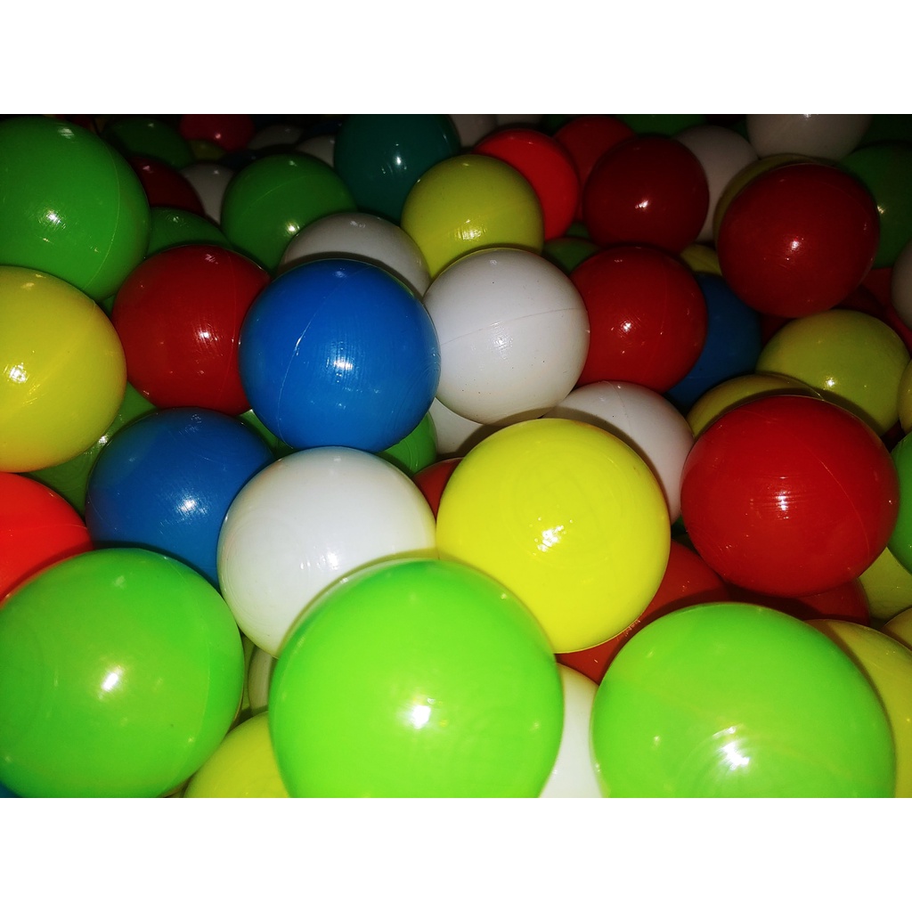 Bóng Nhựa Chùm 100 quả Việt Nam An Toàn Cho Bé Nhiều Màu pi 5,5cm