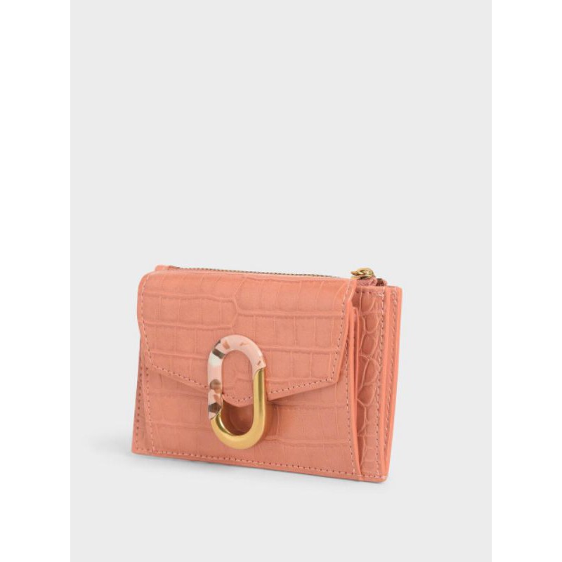 VÍ NGẮN MÀU NUDE CAM