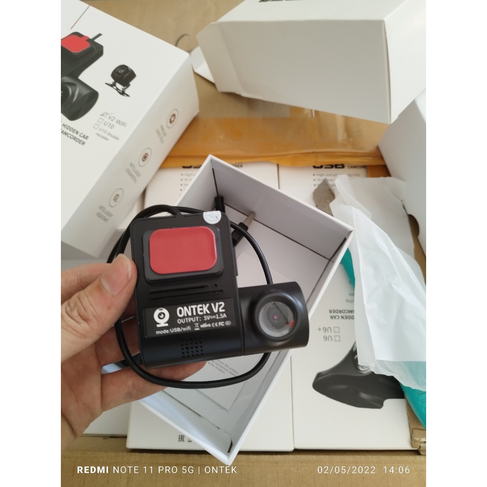 [Giảm Giá] Camera ghi hình , camera hành trình ONTEKCO U2 / V2 wifi siêu nét full hd 1080p