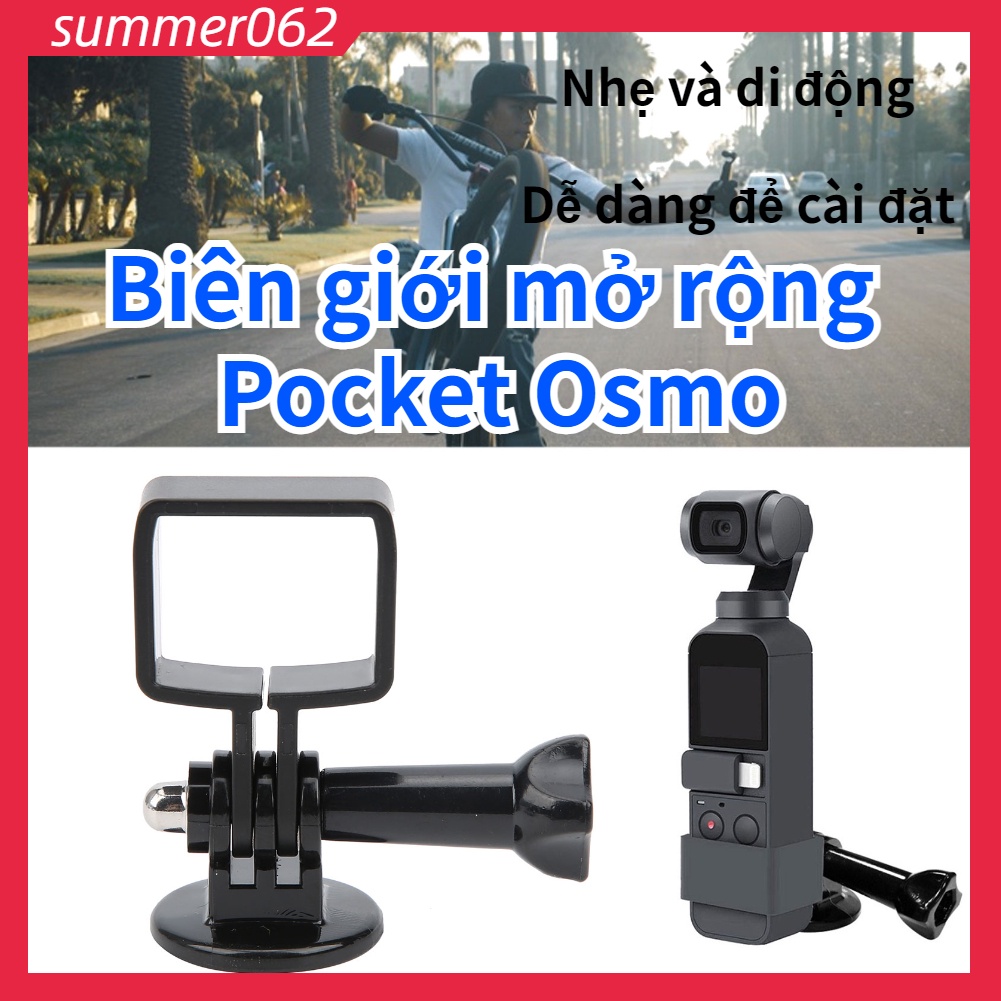 [Hàng Sẵn] Bộ mở rộng Khung cố định Giá đỡ Bộ phụ kiện cho DJI OSMO Pocket 1/2 【Summer062】