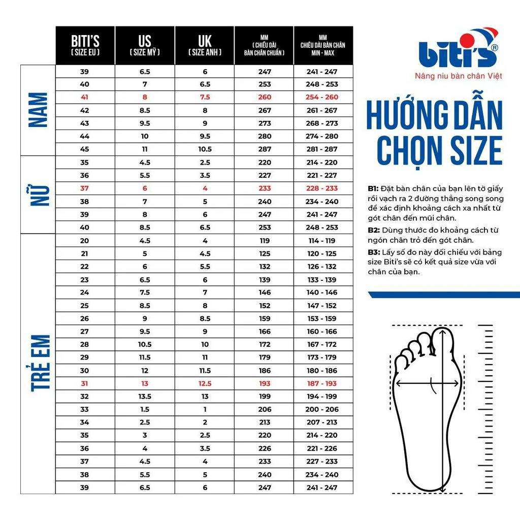 Dép sandal đế bằng nữ Bitis DRW015100_KEM