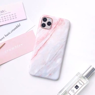 Ốp lưng iPhone nhựa dẻo - Marble (có kèm chân chống xem phim)