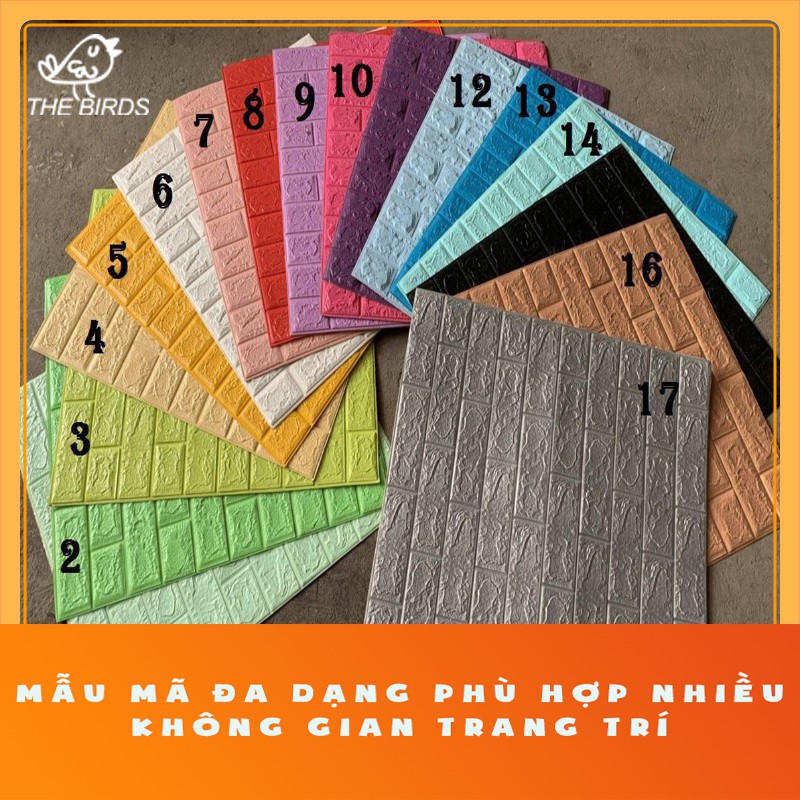 miếng xốp dán tường 🔥 Freeship 🔥 khi nhập mã [tam_dan_tuong_3d] xốp dán tường phòng ngủ khổ lớn đẹp | BigBuy360 - bigbuy360.vn