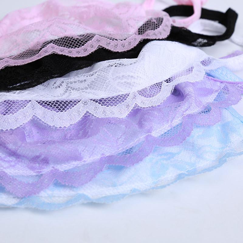 Khẩu Trang Cotton Chống Bụi Thoáng Khí Phối Ren Thời Trang