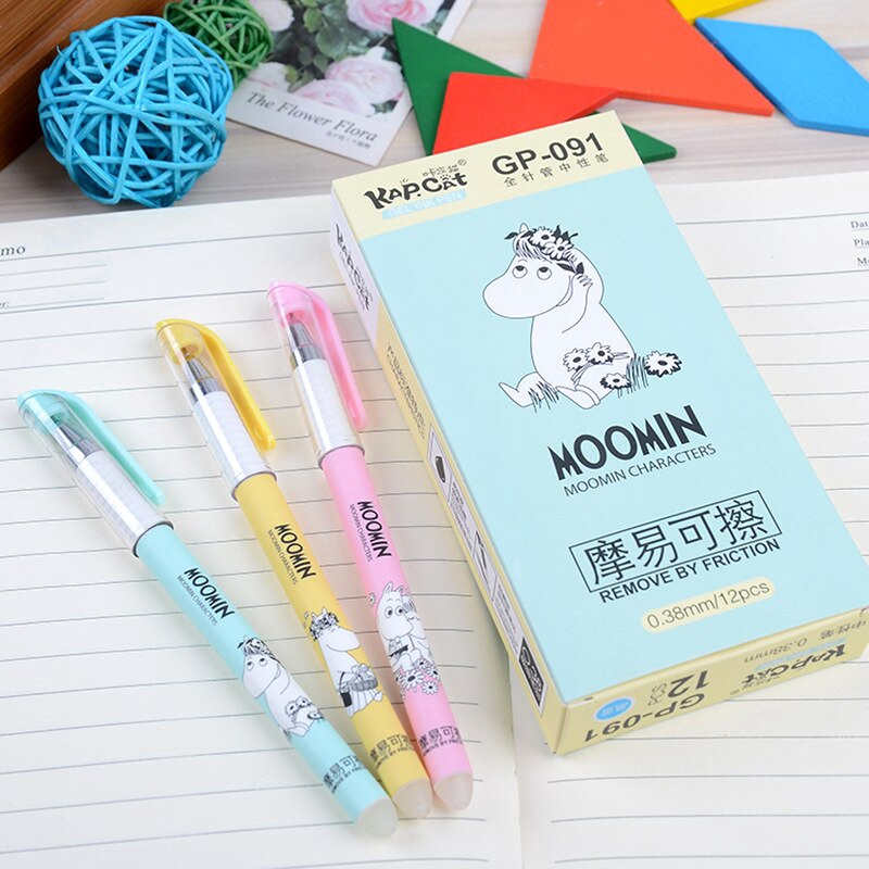 Bút Mực Gel Ngòi 0.38mm Màu Xanh / Đen