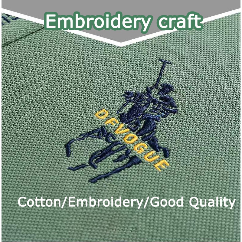 Áo Thun Polo Tay Ngắn Màu Trơn Thêu Hình Phong Cách Doanh Nhân Thời Trang Cho Nam Trung Niên 7 Màu Tùy Chọn