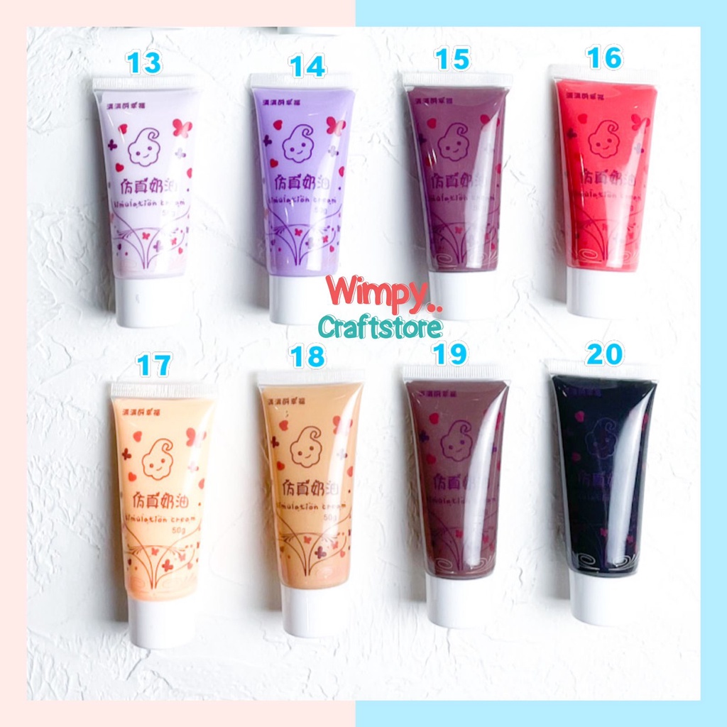 Kem Đất Sét Lỏng Giả Trang Trí