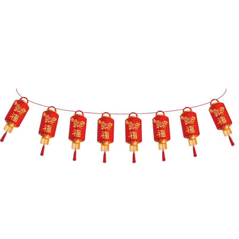 Cờ trang trí tết mẫu 14