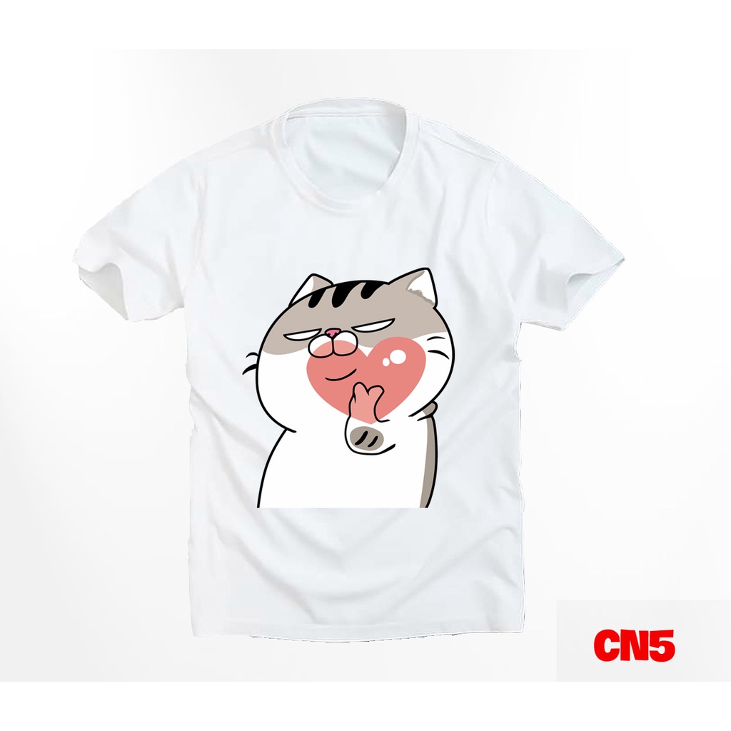 Áo Thun Nữ Hình Con Mèo Ami Fat M.10 - KTQN TSHIRT AND UNIFORM