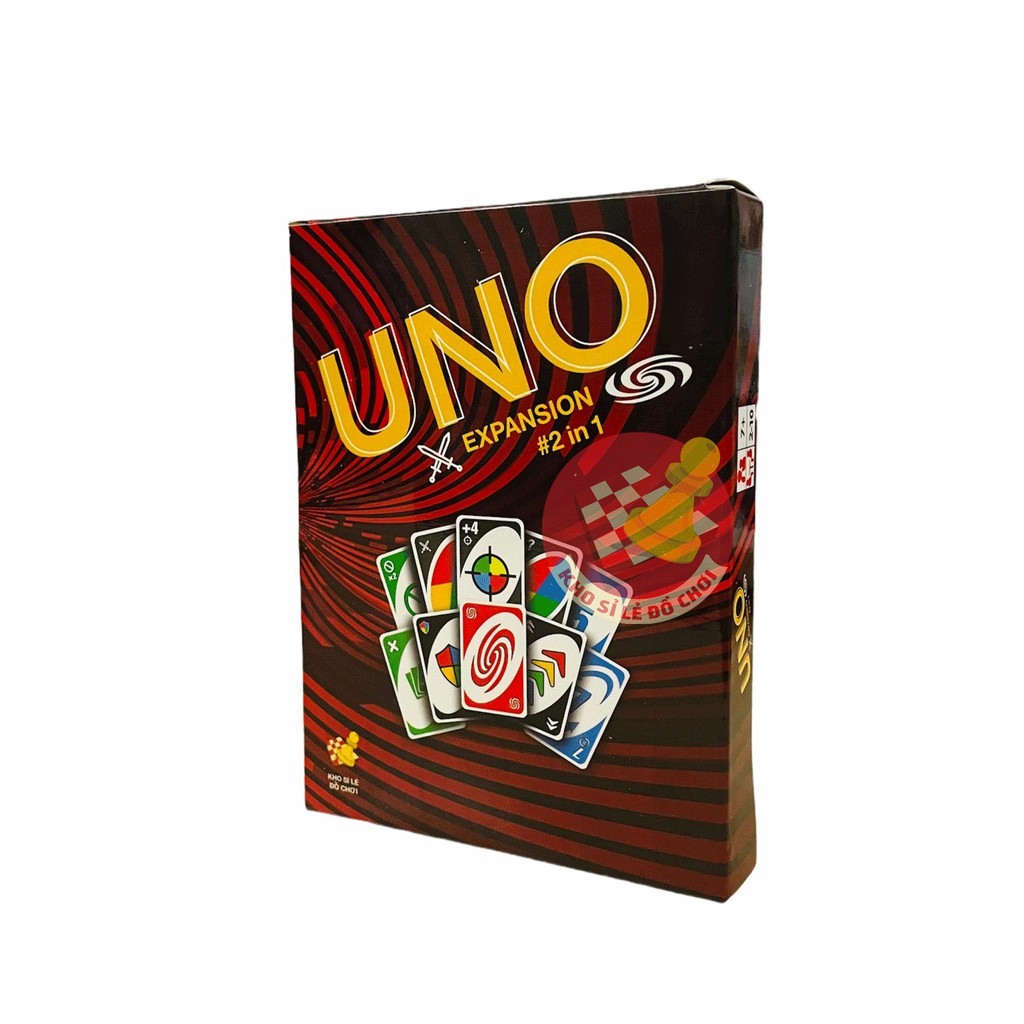 Bài UNO mở rộng  - 2 in 1 - 2 bản mở rộng trong 1 bộ