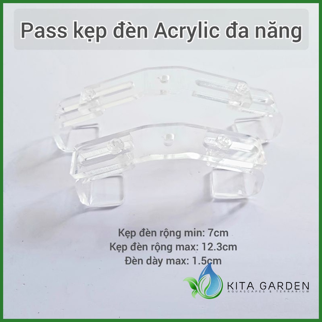 Giá treo đèn hợp kim nhôm, pass kẹp đèn, thanh treo đèn