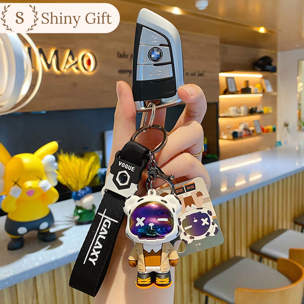 Móc khóa gấu galaxy