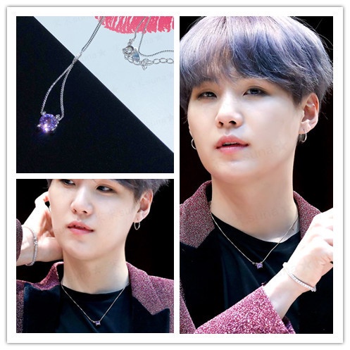 Vòng cổ Mặt Chữ BTS SUGA