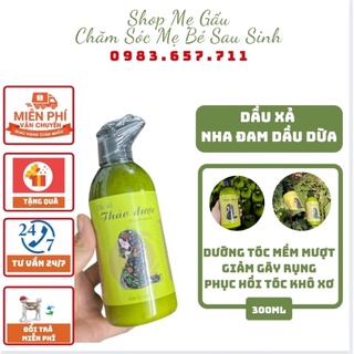 Dầu xả nha đam dầu dừa mềm mượt ngừa rụng tóc dầu xả kích mọc tóc từ thiên nhiên