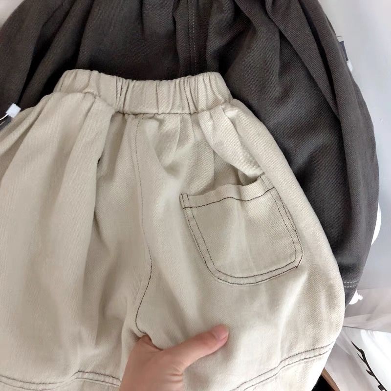 [Babycat] Hàng Có Sẵn Quần Harem Dáng Rộng Mềm Mại Phong Cách Hàn Quốc Nhật Bản Thời Trang Mùa Thu Dành Cho Bé Trai Và Bé Gái