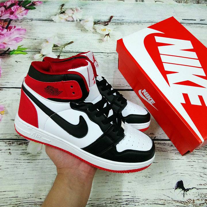 ( Ảnh thật) Giầy jordan 1 đỏ đen full ( tặng box) | BigBuy360 - bigbuy360.vn