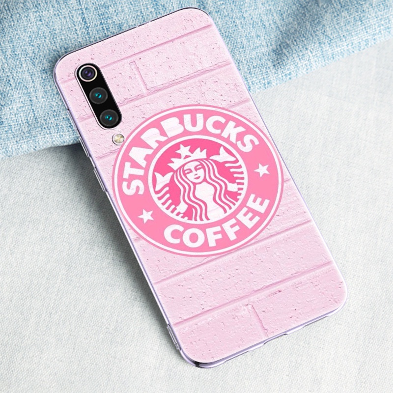 Ốp Điện Thoại Silicon Mềm Trong Suốt Hình Logo Starbucks Cho OPPO A53s A55 A56 A94 Reno 5 5F 6 6Z Lite A95 YN13