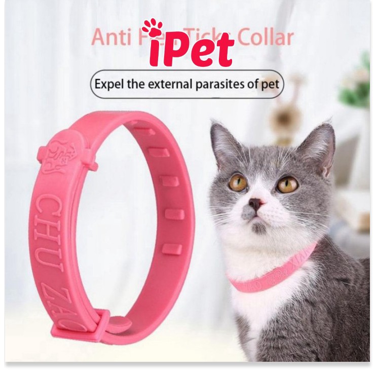 [Mã giảm giá] Vòng Cổ Bảo Vệ Phòng Ngừa Ve Rận Cho Chó Mèo - iPet Shop