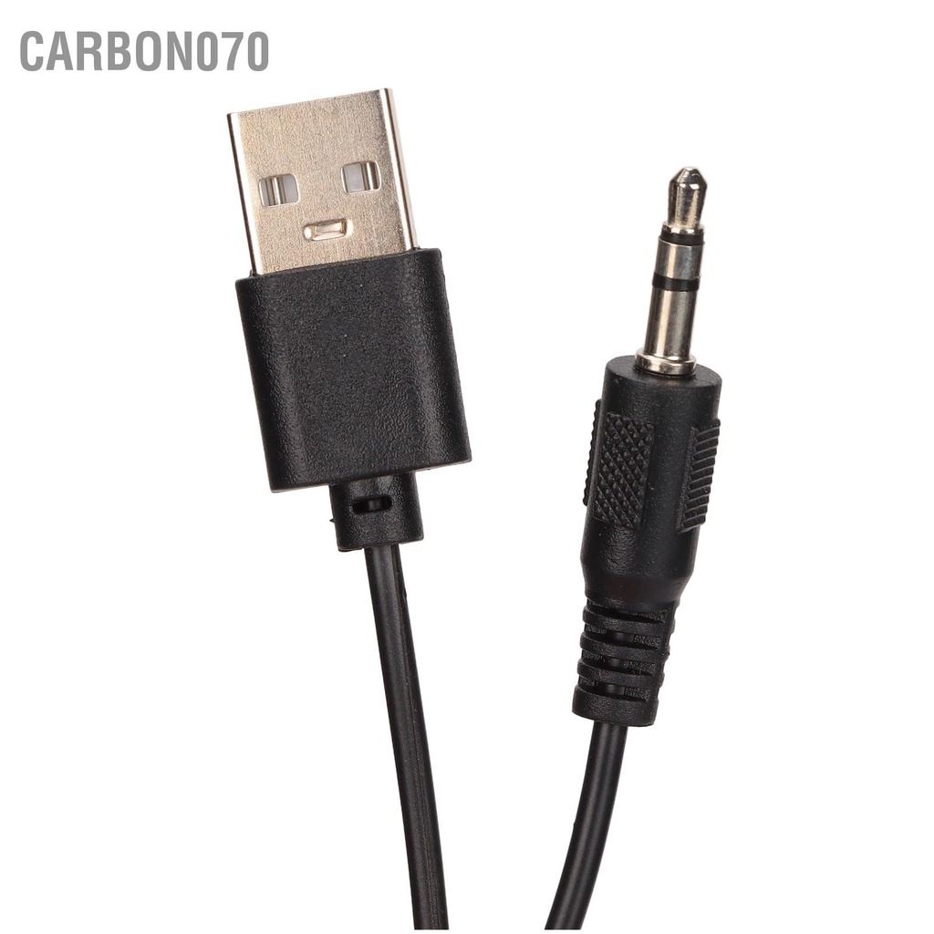 [Hàng Sẵn] Loa có dây để bàn di động HiFi USB Hỗ trợ cắm 3.5mm cho Máy tính TV【Carbon070】