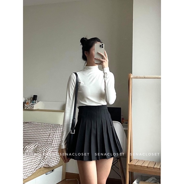CHÂN VÁY TENNIS ULZZANG 2 MÀU HÀN QUỐC (Ảnh thật )