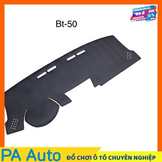 Thảm phủ taplo da xe mazda bt 50 đời 2015-2019, thảm taplo da vân cacbon