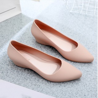 Giày Búp Bê Nữ Mũi Nhọn Thời Trang