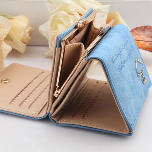 Ví tiền da PU nhỏ xinh thời trang cho nữ | BigBuy360 - bigbuy360.vn