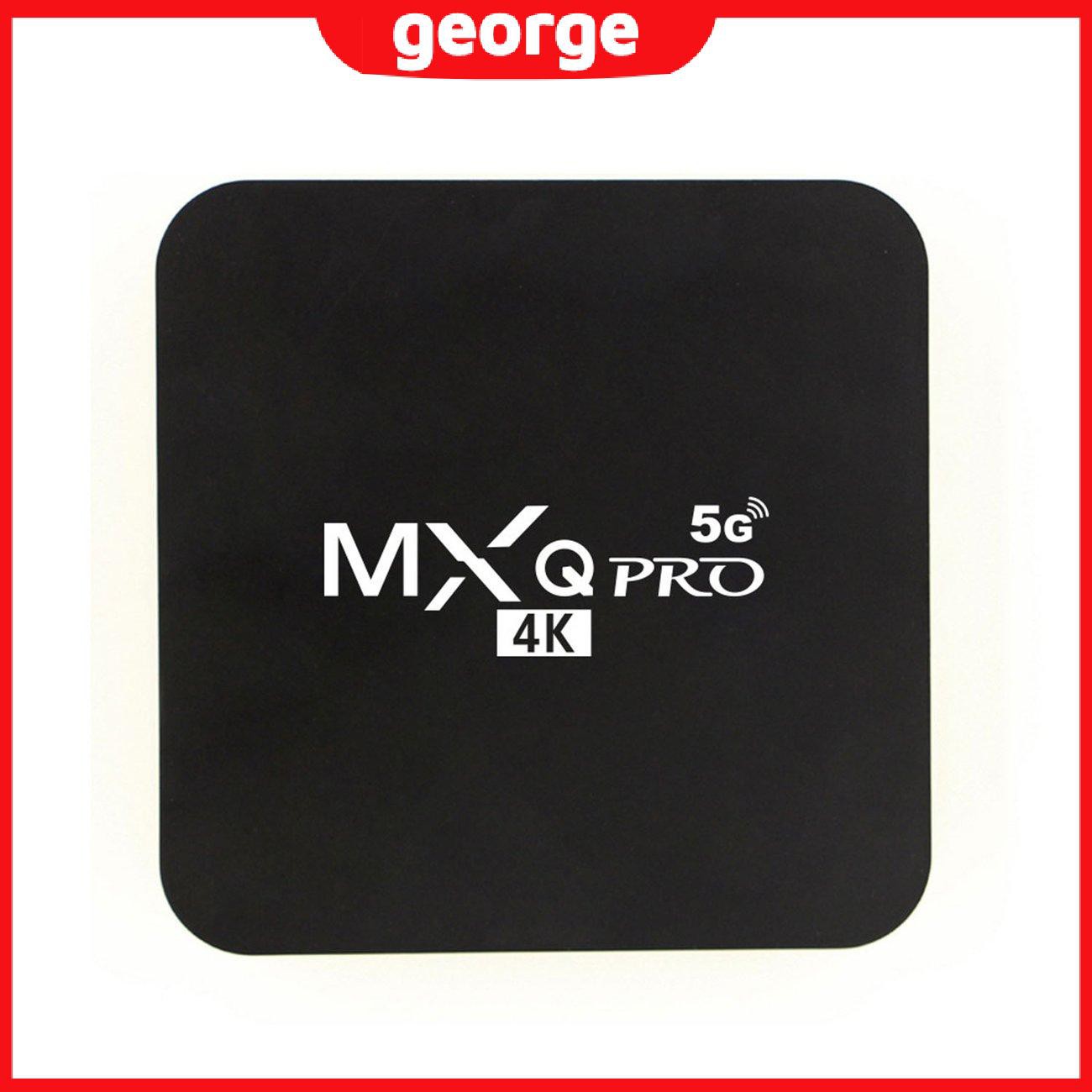 Bộ Tv Box Geomxqpro 5g 4k Thông Minh Kết Nối Wifi