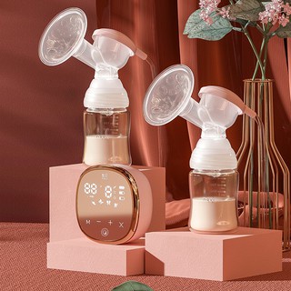 Máy hút sữa điện đôi Fatz Baby Resonance 4 có chế độ mát xa và kích sữa / 9 cấp độ lực hút-BẢO HÀNH 1 NĂM