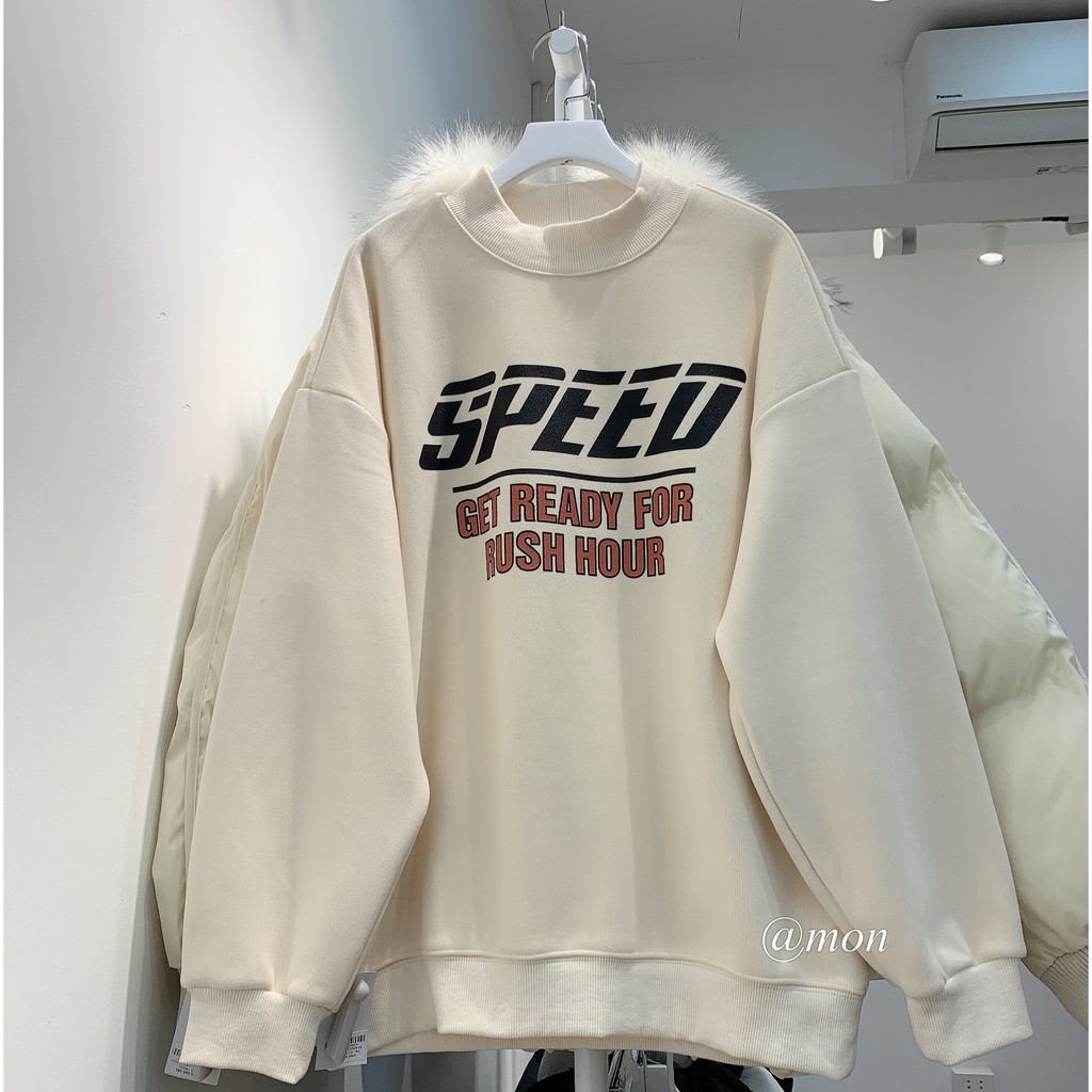 2101157 Áo sweater nỉ nhung Fetch , áo nỉ nữ ulzzang freesize chất nỉ nhung dày mịn | BigBuy360 - bigbuy360.vn