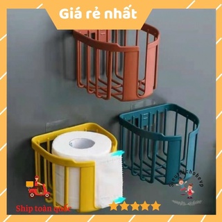 Hộp đựng giấy vệ sinh dán tường tiện lợi