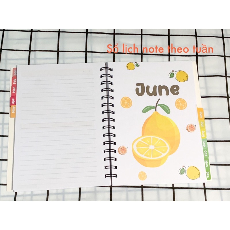 [Mã LIFEXANH03 giảm 10% đơn 500K] Sổ lịch Planner-note ghi chú Agenda Tiến Phát 2022.