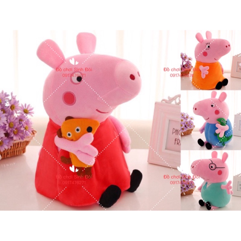 THÚ BÔNG HEO PEPPA 15cm