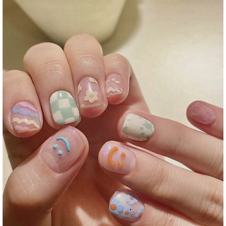 NAILBOX - Móng up thiết kế mẫu móng ngắn ( inb để được shop hd cách đo móng ạ )