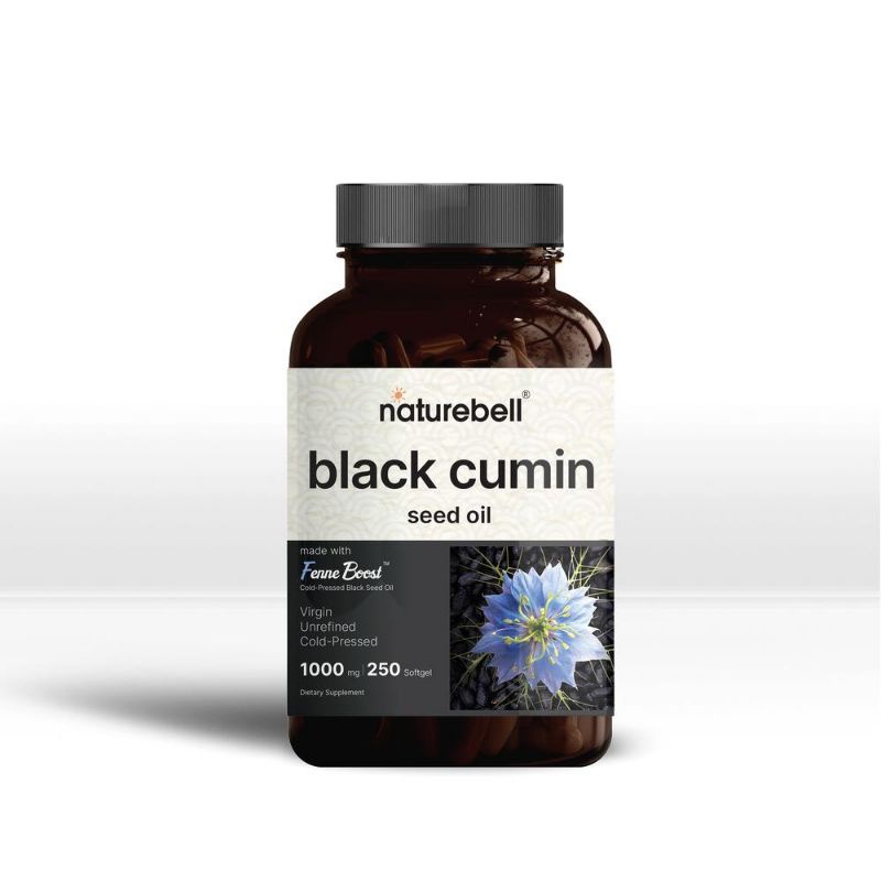Tinh Chất Viên Dầu Hạt Thì Là Đen Chống Lão Hóa 1000m.g Black Cumin Seed Oil Naturebell