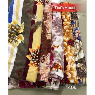Chăn mền tuyết nhung dày 1,5kg, size 1m9x2m3