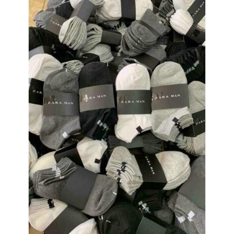 Tất Zara Man, 10 đôi mix màu