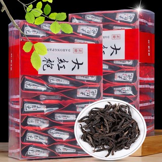 Trà ô long nham trà Đại Hồng Bào (Hộp kiếng 120g / 20 gói)